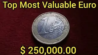 Самая ценная монета евро — 250 000 долларов США. Ультраредкая. Не тратьте эту монету с дефектом, ...