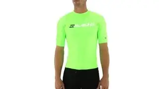 Billabong Men's All Day S/S Fitted Rash Guard | SwimOutlet.com