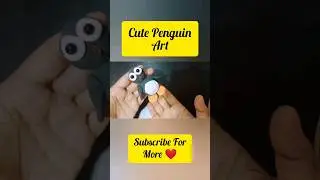 Crafting Cuteness The Ultimate DIY Clay Penguin  Viral Sensation  #DIYClayArt #CraftingCuteness