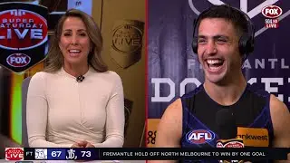 'The Prancing Pony' | Pat Voss on Fox Footy post-match 😂