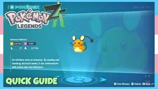 Where To Catch Dedenne In Pokemon Legends ZA | Location Quick Guide