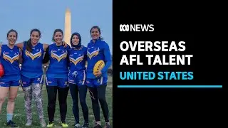 Hundreds of women pick up AFL in the United States | ABC News