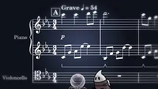 Bone Bottom but it's the Hollow Knight title theme