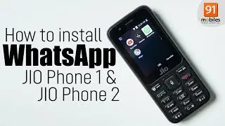 How to install WhatsApp on JIO Phone 1 & JIO Phone 2 [Hindi-हिन्दी]