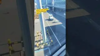 Airport cart moving around fulfilling duties