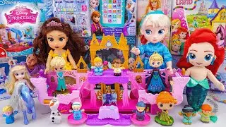 Unboxing Disney Princess Magical Pink Castle Playset | Disney Princess Toys Collection Review