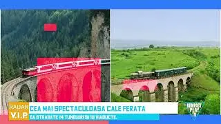 Rom&acirc;nia are cea mai spectaculoasă cale ferată de munte   !