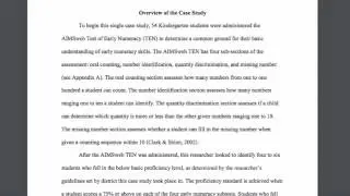 EDL691: Writing Chapter 4