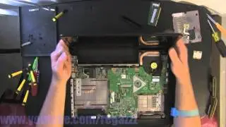 DELL N4030  take apart, disassembly, how-to video (nothing left) HD