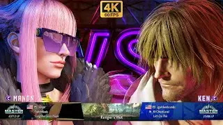 SF6 🔥 iDom (MANON) VS igotdembombs (KEN) 🔥 4K ACTION 🔥 STREET FIGHTER 6