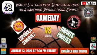 Basketball: Boys Espanola Sundevils vs. Grants Pirates January 13, 2026