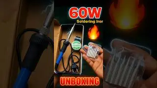 60W Soldering Iron Unboxing 🔥 | #shorts #bituexperiment