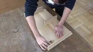 紙やすり（120番、＃120）を使っての仕上げと面取り（作業動画）中学校技術＜材料と加工の技術＞
