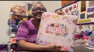 😃🔶💜 Проект календаря Diamond Art Club — январь 2026 года 😃🔶💜