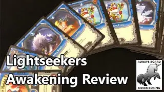 Lightseekers Awakening Official Trading Card Game | A Review, & Some Thoughts on Warhammer Champions