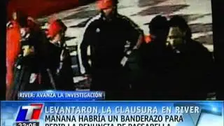 Barrabrava de River Aprieta al juez con complicidad de los dirigentes