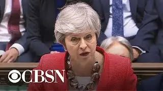 British lawmakers reject Prime Minister Theresa May's Brexit plan again