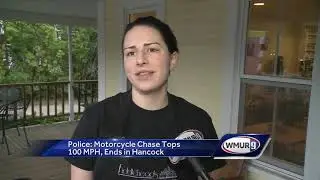 Witnesses see high-speed motorcycle chase