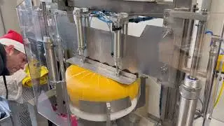 Automatic cheese cutting machine