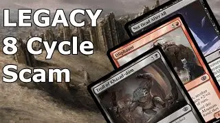BR Scam... но это LEGACY (8 Cycle BR Evoke Elementals / Reanimator MTG)