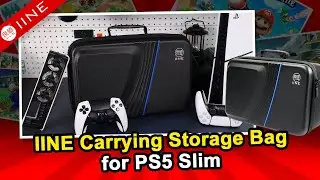 IINE Carrying Storage Bag for PS5 Slim🥳🌟