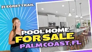 Palm Coast, Florida  POOL Home For Sale!