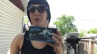Tasting the Pruvit Unleashed Blue Ocean formula for the first time! || Rachel Graham