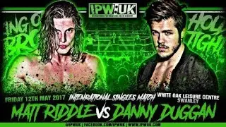 Matt Riddle vs. Danny Duggan - Internaitonal Singles Match