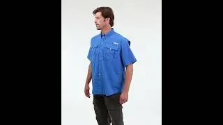 Columbia PFG Bahama II Short Sleeve Shirt 101165 With Custom Embroidery