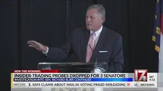 USDOJ drops insider trading investigations against 3 senators, not including Burr