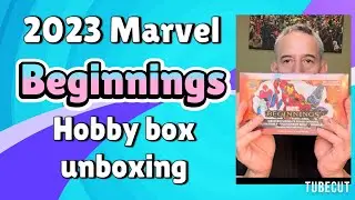 Upper Deck Marvel Beginnings 2022 vol 2 series 1 hobby box rip! 🔥 cards/hits