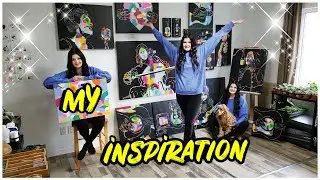Art Meaning & Secret Symbols (how I find inspiration for my paintings) &hearts;