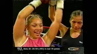Elena Reid Yolanda Gonzalez Super Flyweight women's boxing match.