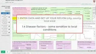 Step 1-4 Adjust disease-factors (some depend on local conditions)