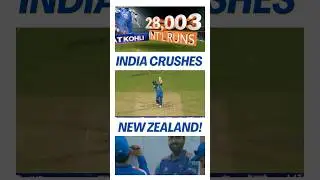 INDIA WON 1ST ODI vs NEW ZEALAND IN VADODARA BY 4 WICKETS #shorts #cricket #cricketreels