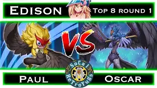Yugioh Blackwings (Paulwings) vs Blackwings SCRY Season 11 / Top 8 R1 / Edison Format Gameplay!