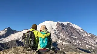 Sunrise Hike to Mt Fremont Fire Lookout Mt Rainier July 2021