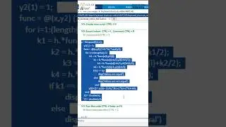 Keyboard shortcuts within MATLAB #Shorts