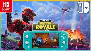 Fortnite Gameplay #61 Battle Royale, Solitario Temporada 4 C6 - Nintendo Switch Lite