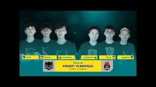 IMPUNITY vs INFAMOUS GAME 1 - FINALS - Vainglory 8 SEA | Split 1 - Week 1