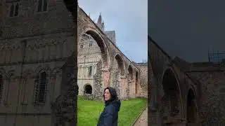 Canterbury Cathedral #inner #courtyardgarden #architecture#uk #tourism #pilgrimage#shortvideo #short