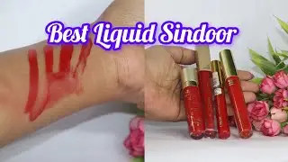 Best waterproof Liquid Sindoor under rs 160 || top sindoor for bride and daily life