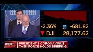 President Trump's coronavirus task force holds briefing on the outbreak latest News.