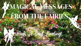 🧚🏽&zwj;♀️Magical Messages From The Fairies🧚🏾✨💫Pick A Card💫✨