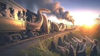  Rescue Team Save Train From Giant Anaconda Snake | Heroic Rescue Team Save Train From Snake Attack