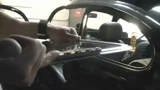 Pop out window installation, 74 Volkswagen Beetle