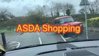 ASDA Shopping, Woking, Surrey, UK.