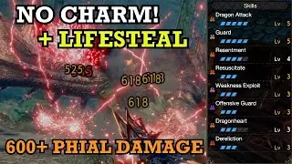 THE STRONGEST DRAGON CHARGE BLADE BUILD | MHR SUNBREAK