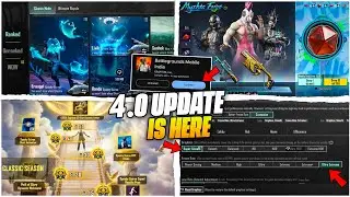 🔴 BGMI 4.0 UPDATE RELEASE DATE / SUPER SMOOTH GRAPHICS / BIG CHANGES BGMI 4.0 UPDATE