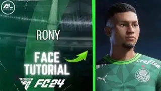 EAFC 24 - RONY Face + Stats (Tutorial)